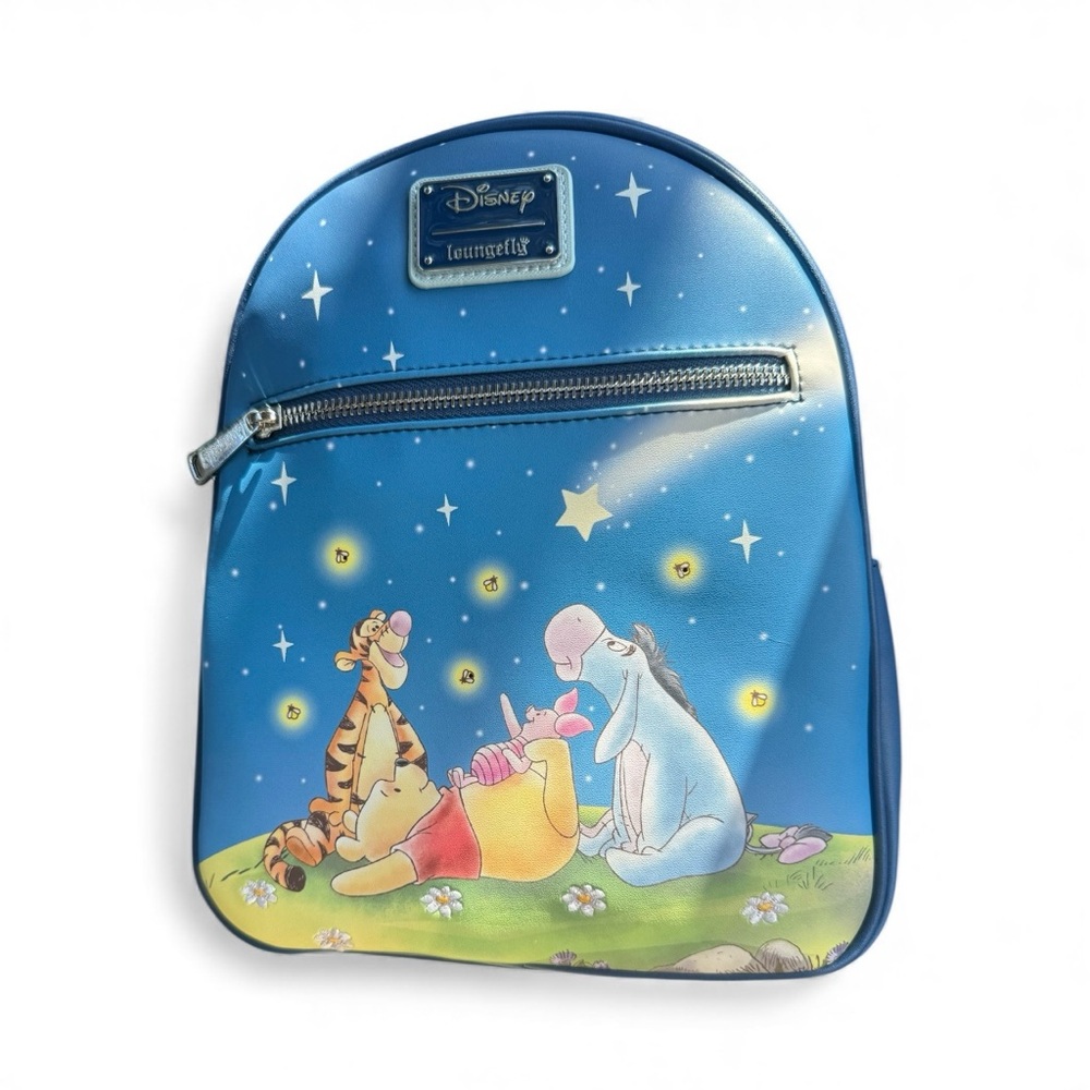 Winnie the Pooh Firefly Glow in the Dark Light Up Disney Loungefly backpack NWT